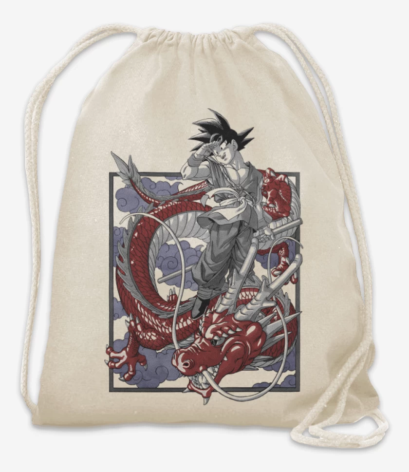Mochila Blanco de Goku Shen Long GT