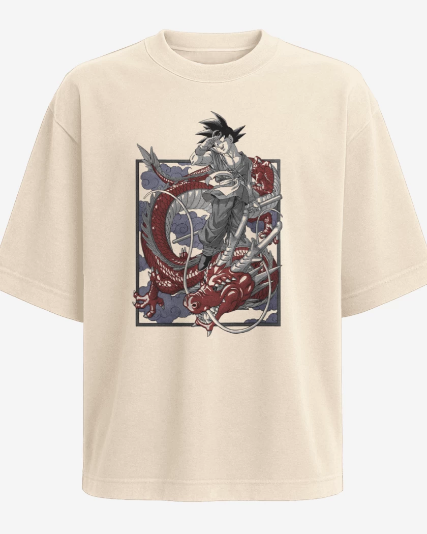 Polera Oversize Goku Shen Long GT