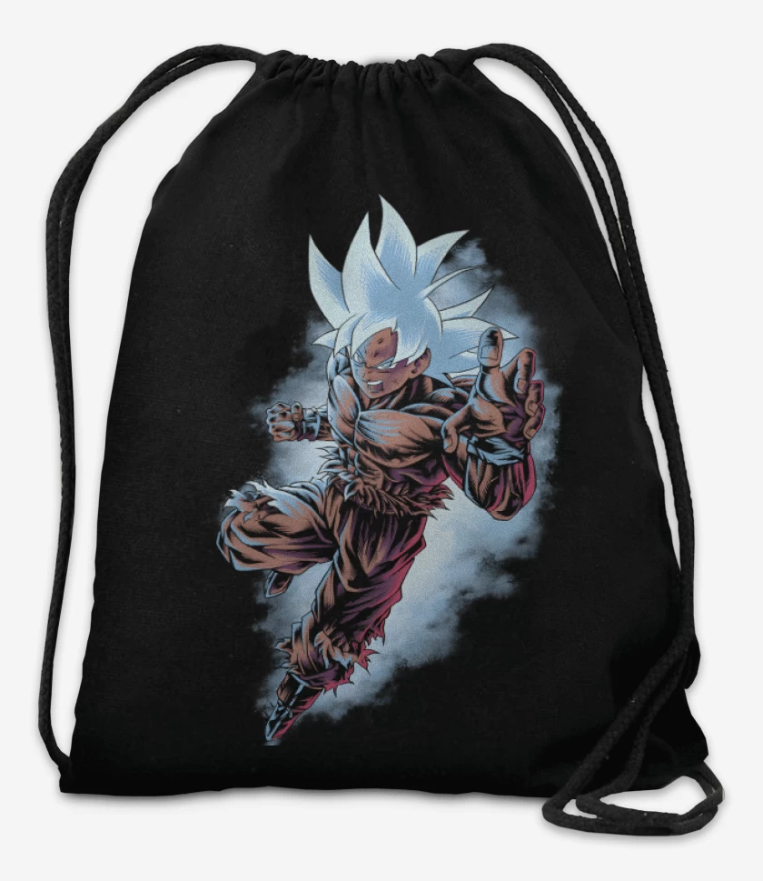 Mochila Negro de Ultra Instinto Dominado