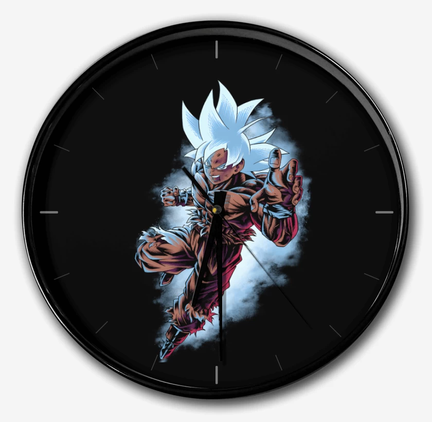 Reloj Negro de Ultra Instinto Dominado
