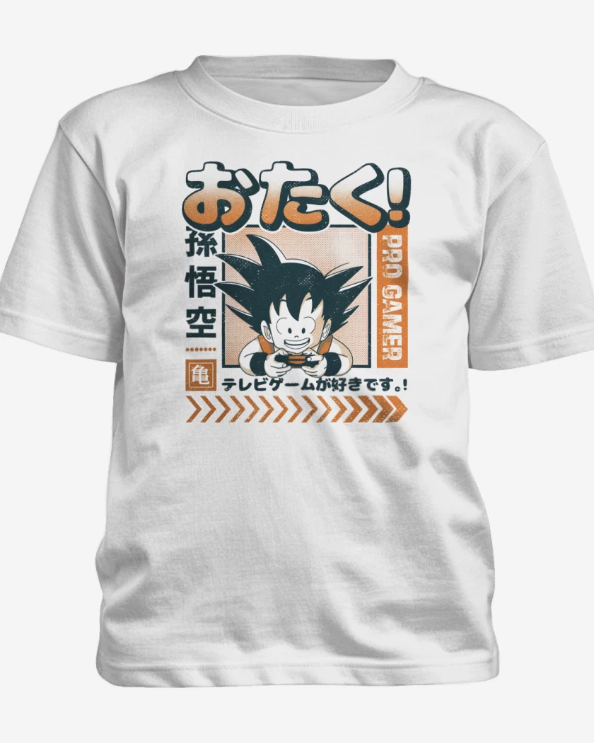 Polera de niño Goku Pro Gamer