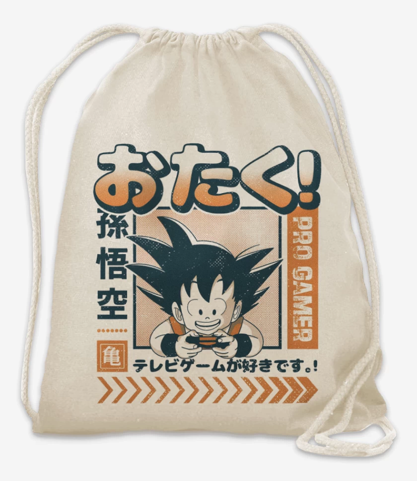 Mochila Blanco de Goku Pro Gamer