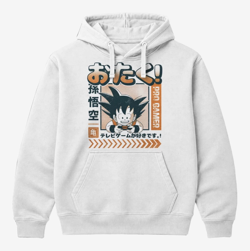 Polerón Canguro Goku Pro Gamer