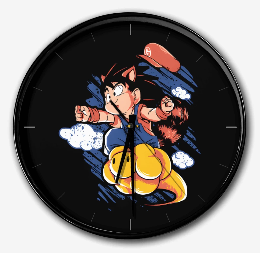 Reloj Negro de Super Goku Bros