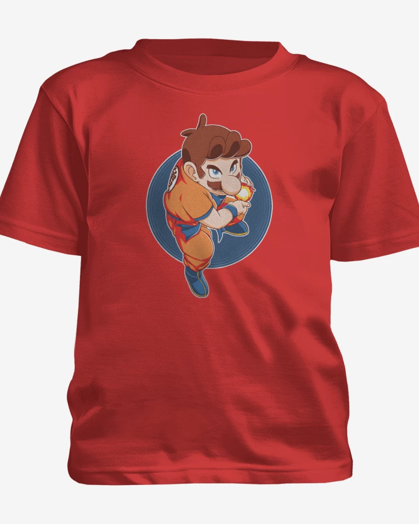 Polera de niño Rojo de Bigoku