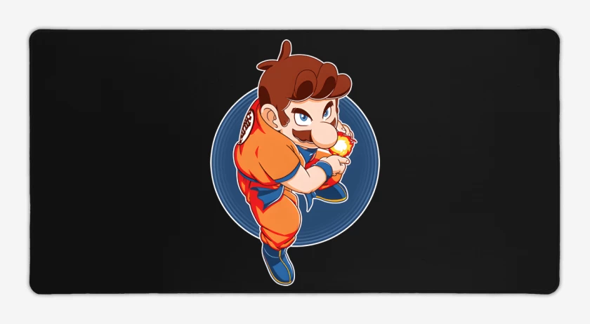 Mouse pad Gamer Negro de Bigoku