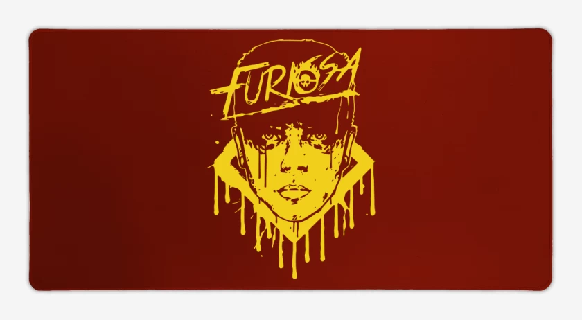 Mouse pad Gamer Rojo de Furiosa