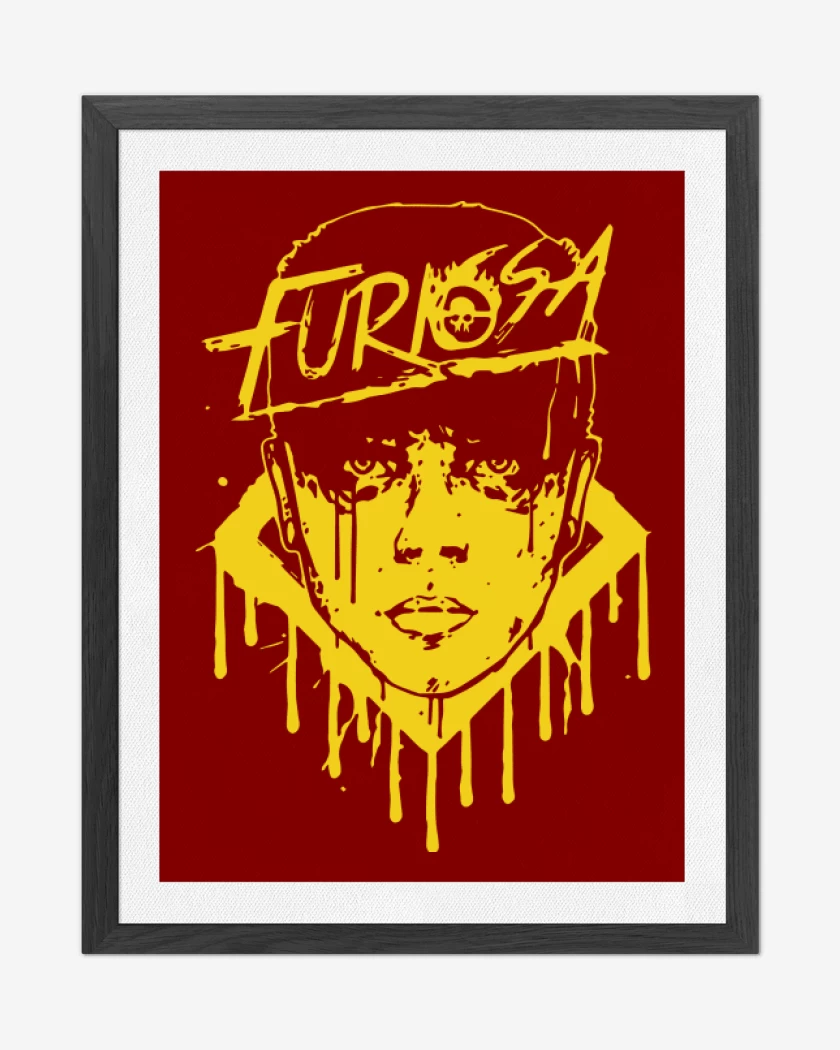 Cuadro decorativo Rojo de Furiosa