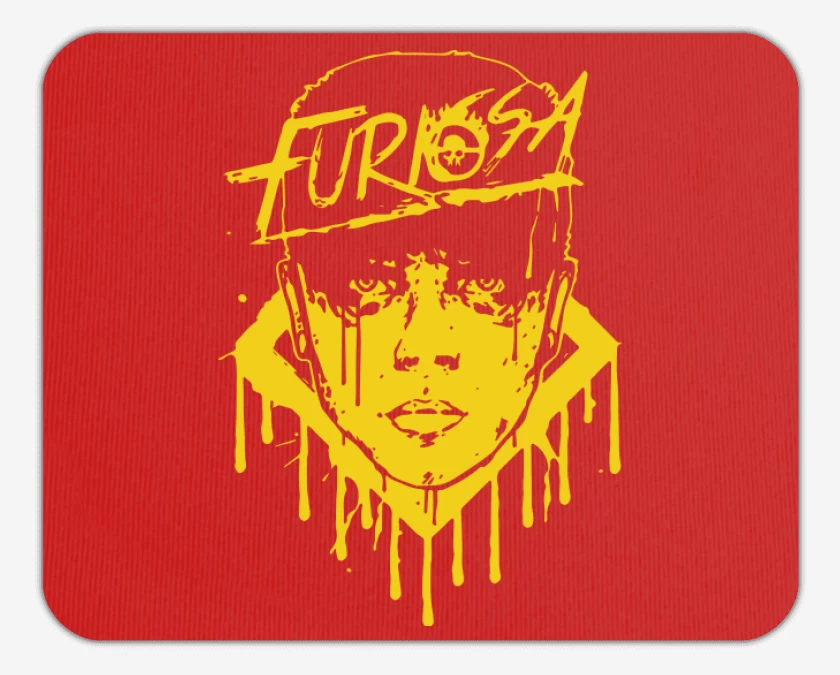 Mousepad Rojo de Furiosa