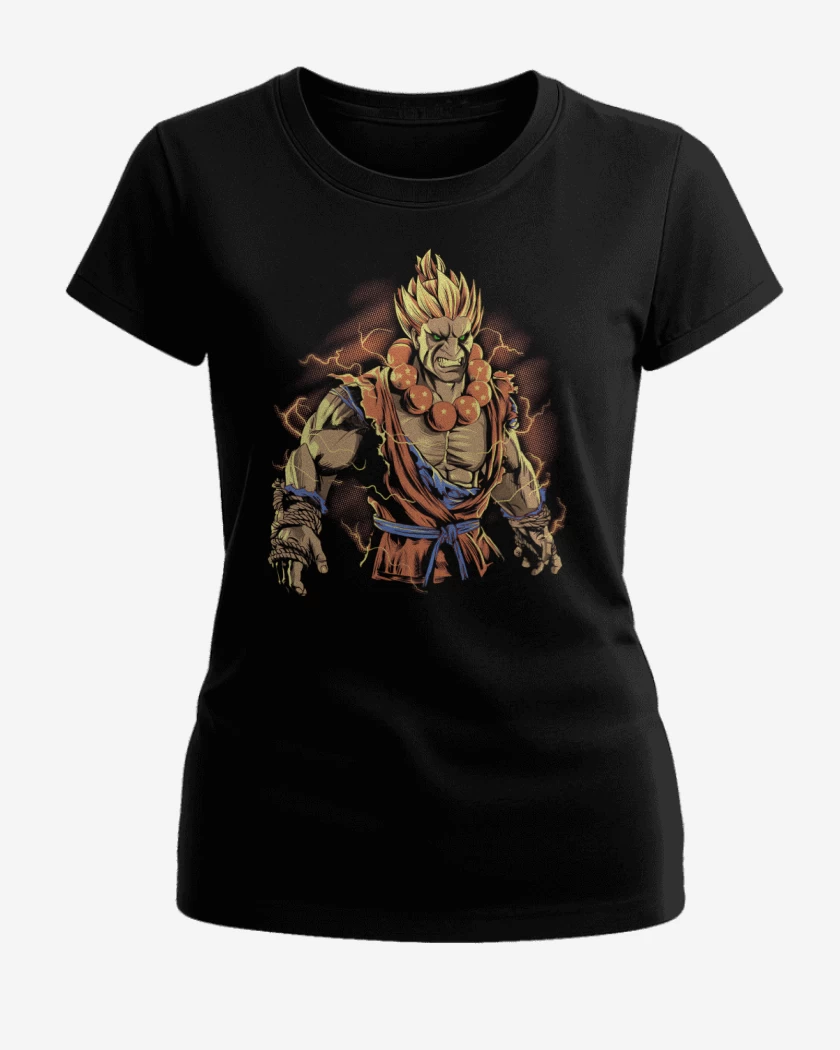 Polera de Mujer Negro de Gokuma