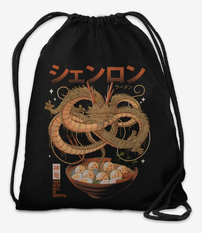 Mochila Negro de RamenLong