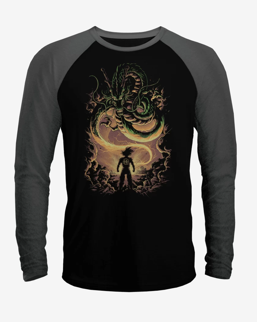 Polera Raglan Deseos del Dragón