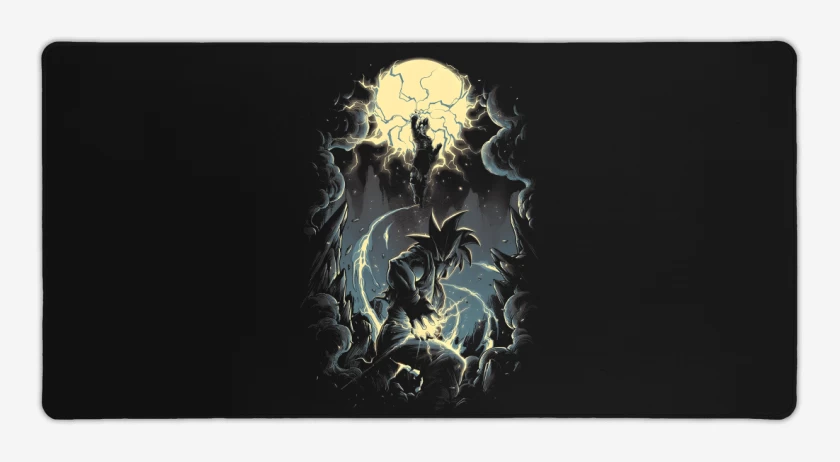 Mouse pad Gamer Combate Saiyan Definitivo