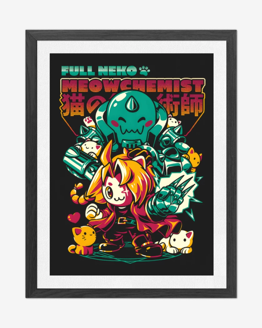 Cuadro decorativo FullNeko Meowchemist