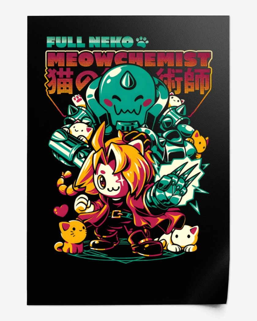 Print FullNeko Meowchemist