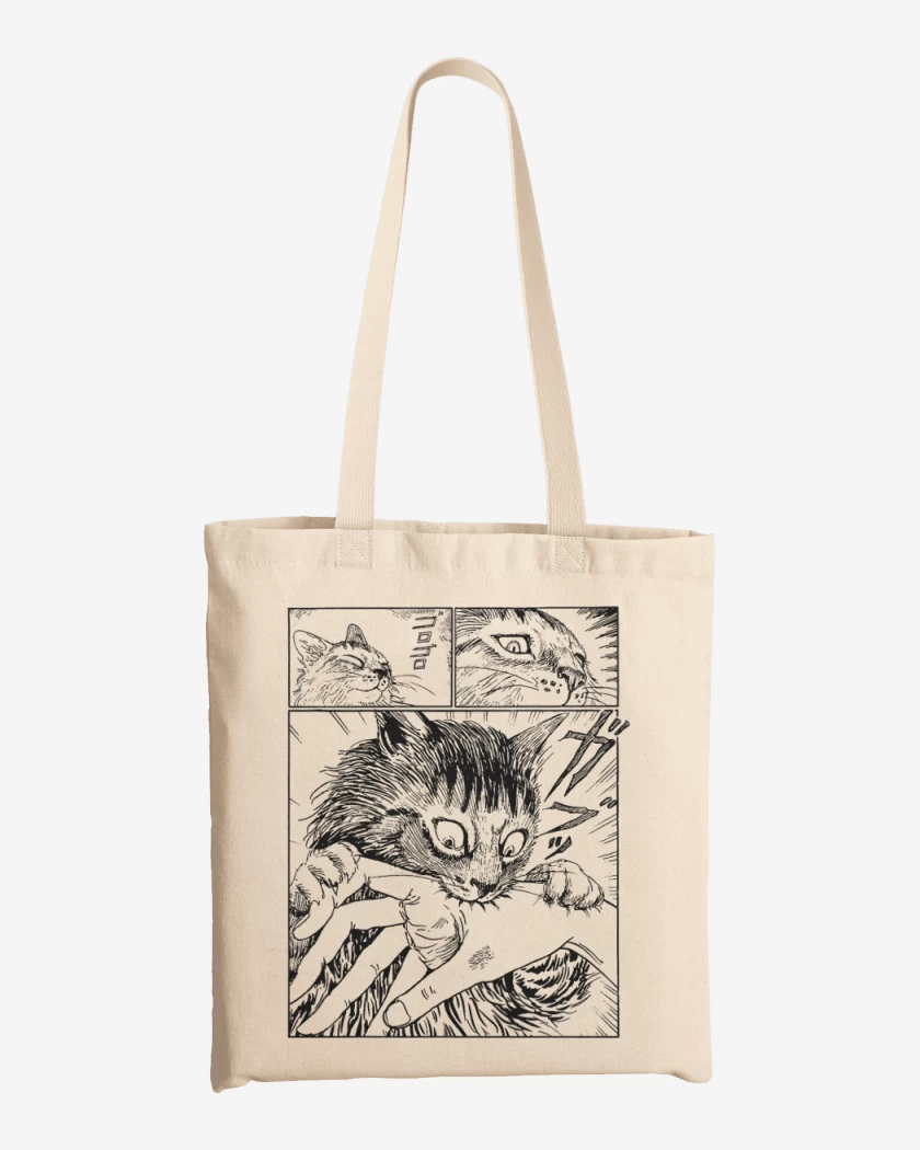 Totebag Gato Junji Ito