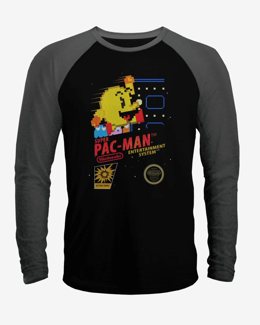 Polera Raglan Pac Man portada