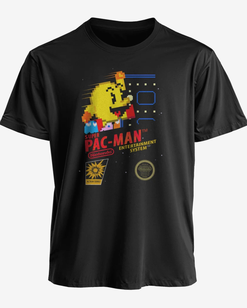 Polera premium Pac Man portada