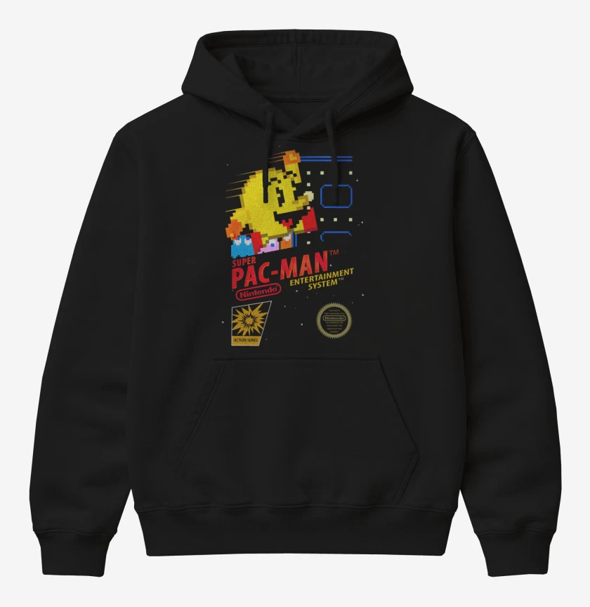 Poleron Canguro básico Pac Man portada