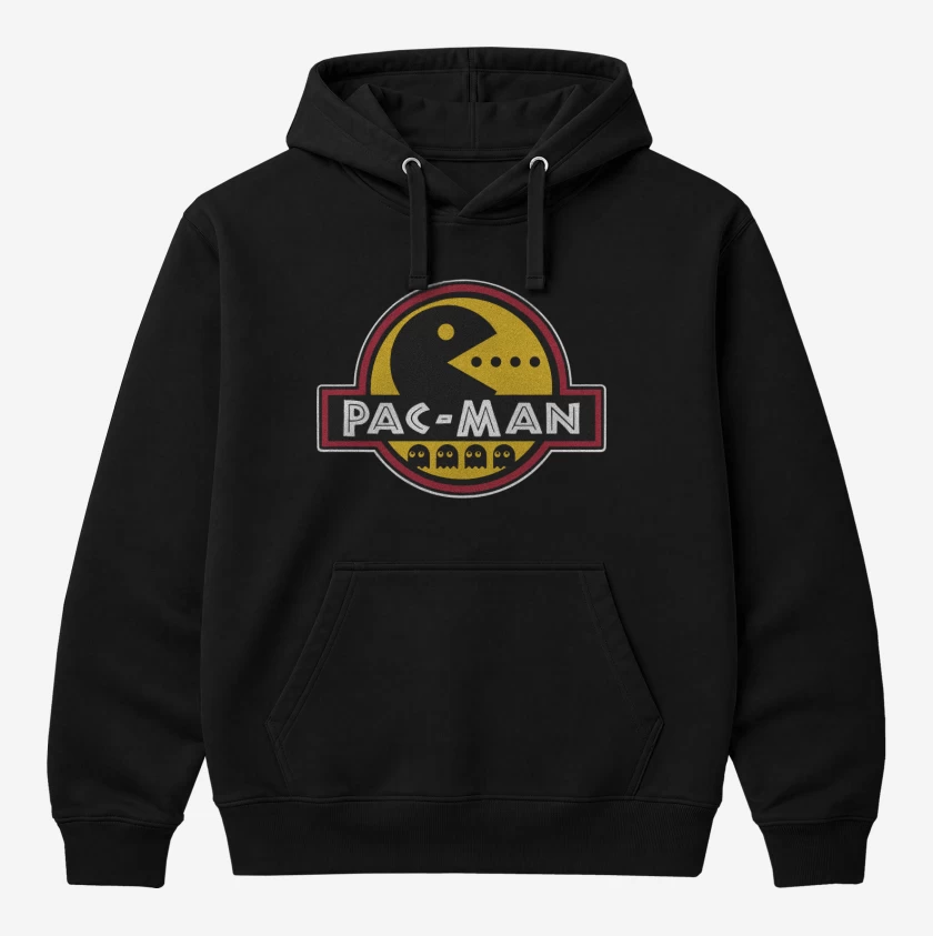 Polerón Canguro Negro de Jurasick Pac