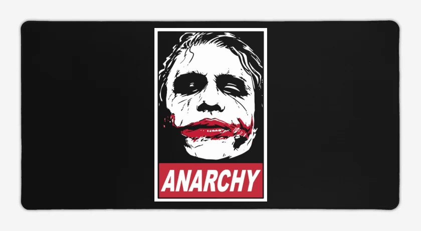 Mouse pad Gamer Negro de Jok Anarchy