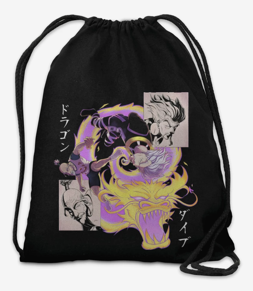 Mochila Negro de Zeno vs Netero