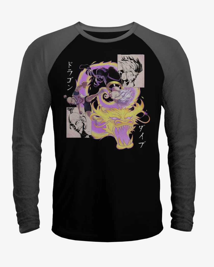 Polera Raglan Zeno vs Netero