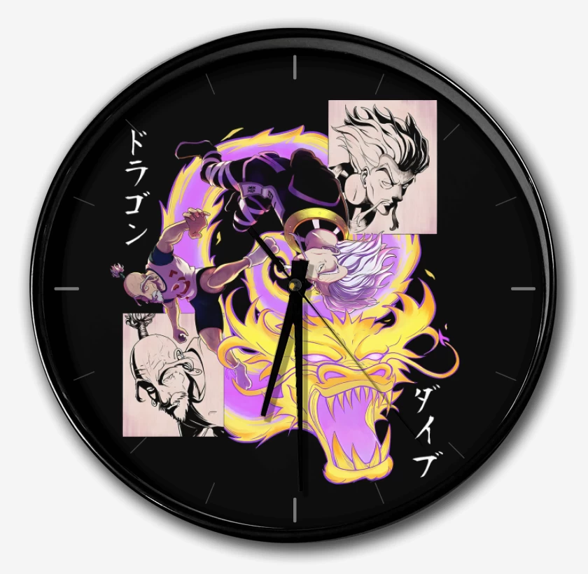 Reloj Negro de Zeno vs Netero