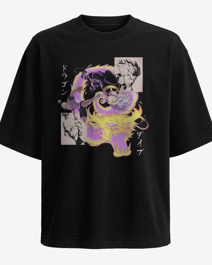 Polera Oversize Zeno vs Netero