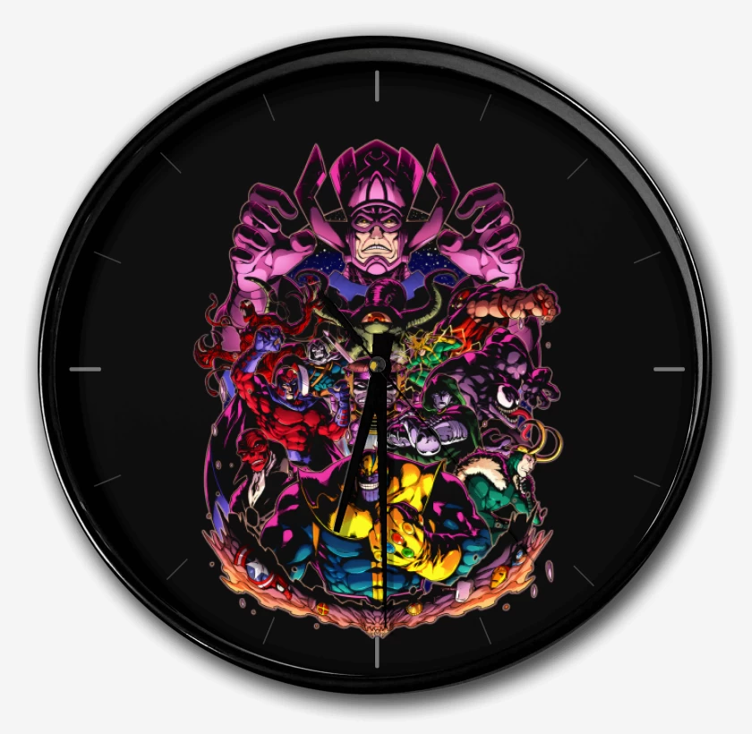 Reloj Negro de La Maldad de Marvel