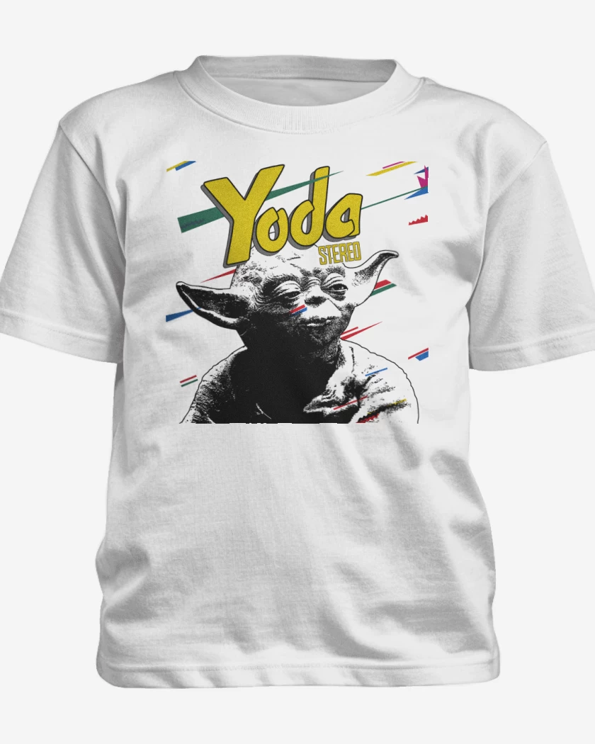 Polera de niño Blanco de Yoda Stereo