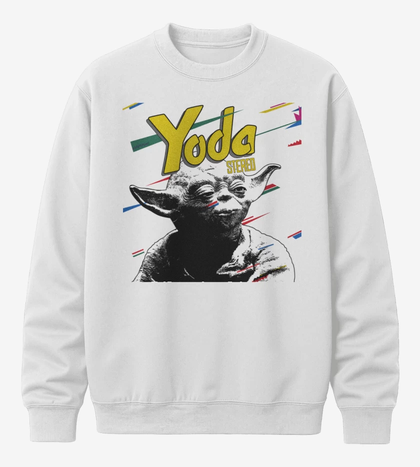 Poleron polo Blanco de Yoda Stereo
