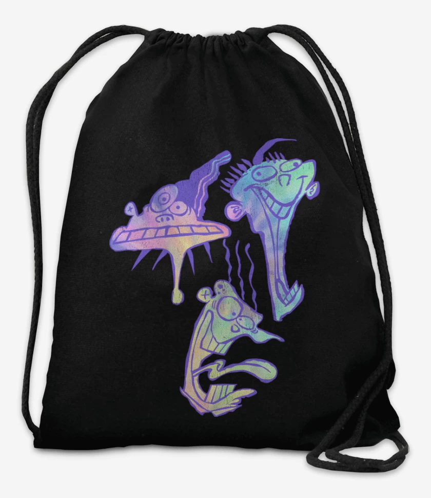 Mochila Negro de Ed, Edd y Eddy
