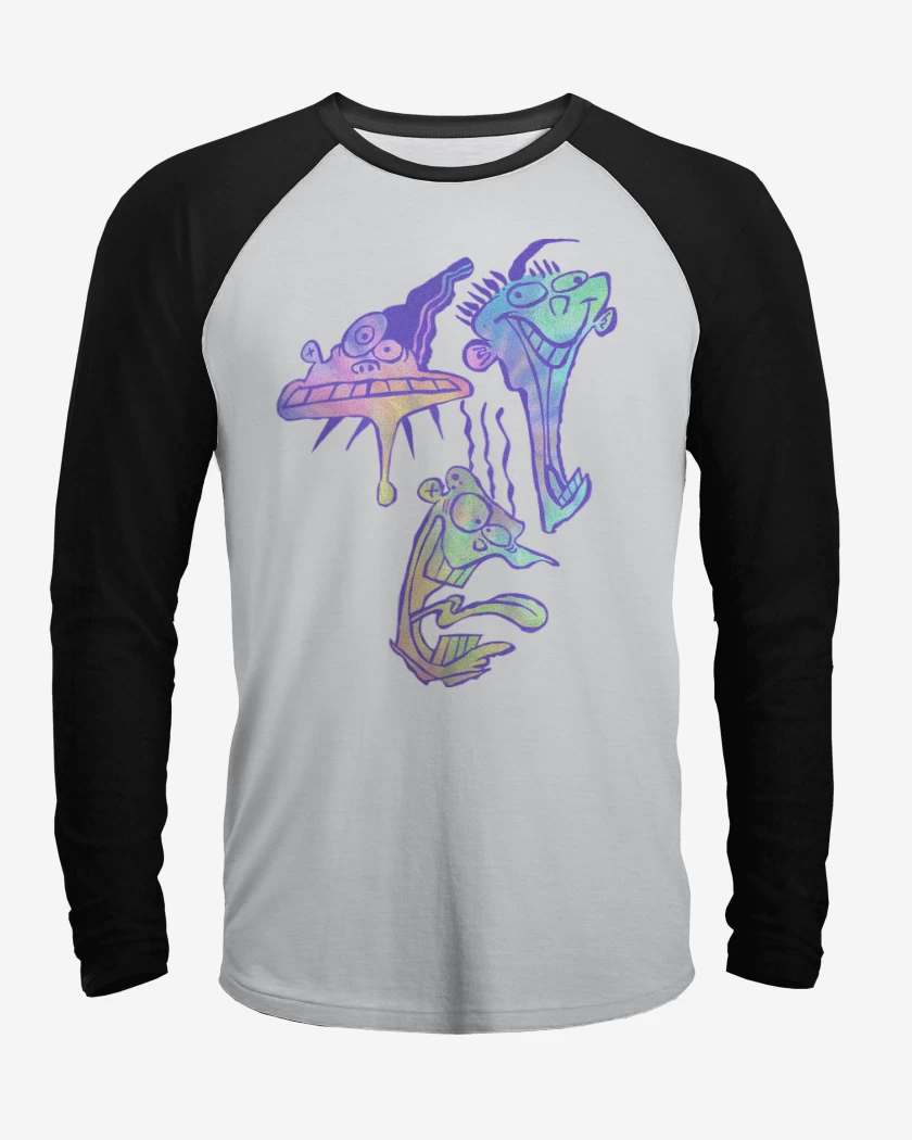Polera Raglan Ed, Edd y Eddy