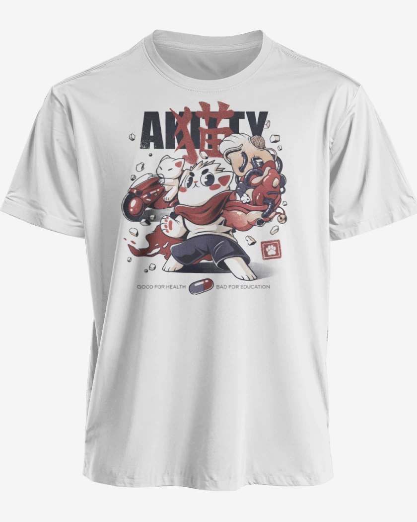 Polera premium Blanco de Akitty