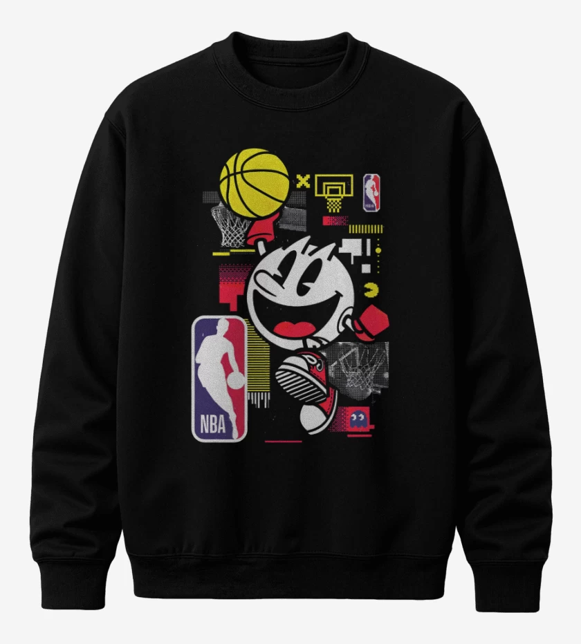 Poleron polo Pac man Nba