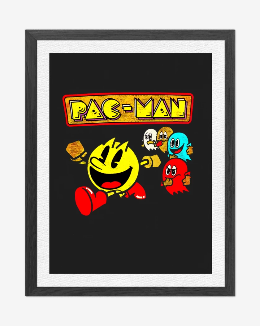 Cuadro decorativo Pac man Run