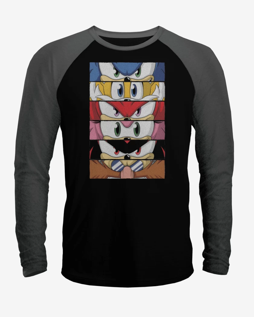 Polera Raglan Ojos de Velocidad