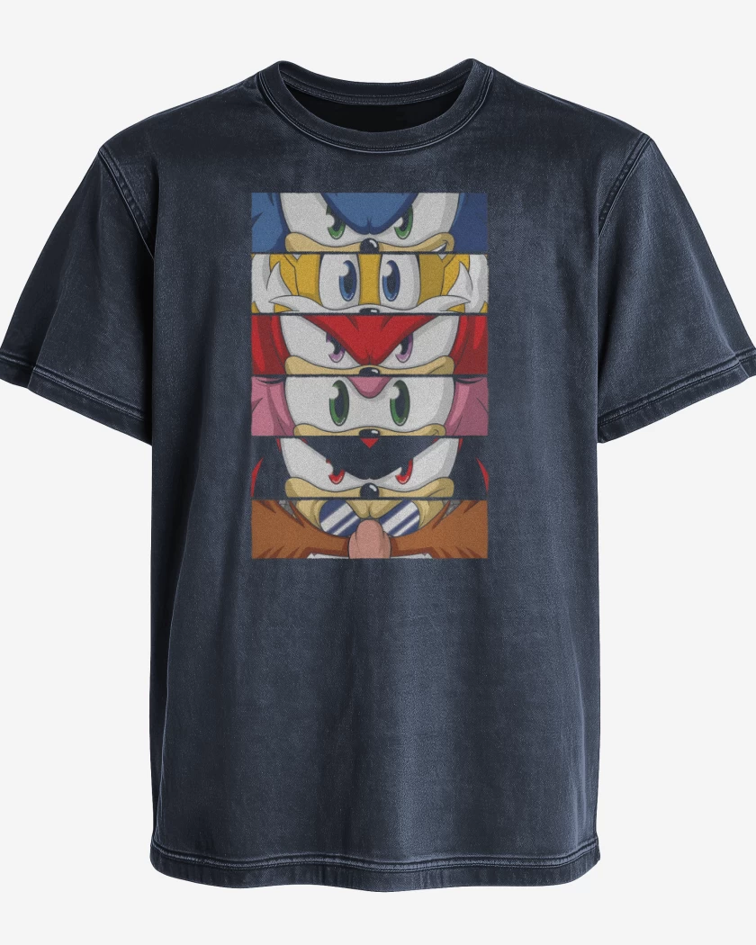 Polera desgastada Ojos de Velocidad