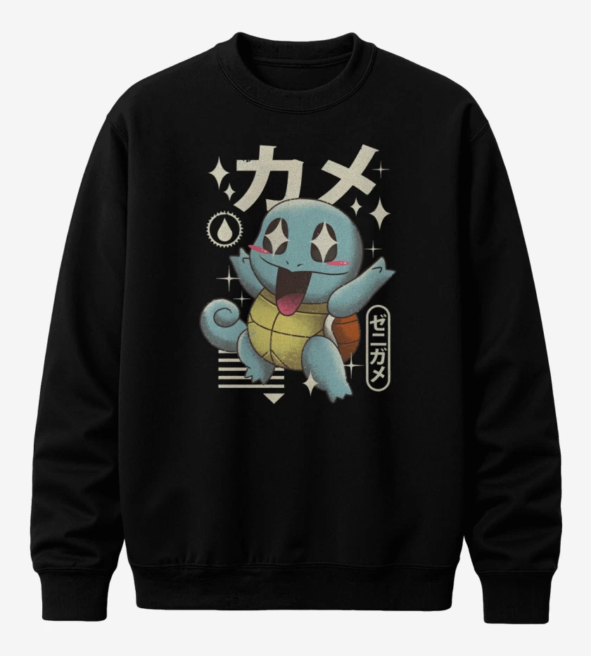 Poleron polo Squirtle Kawaii