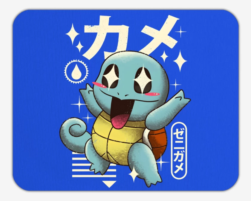 Mousepad Squirtle Kawaii