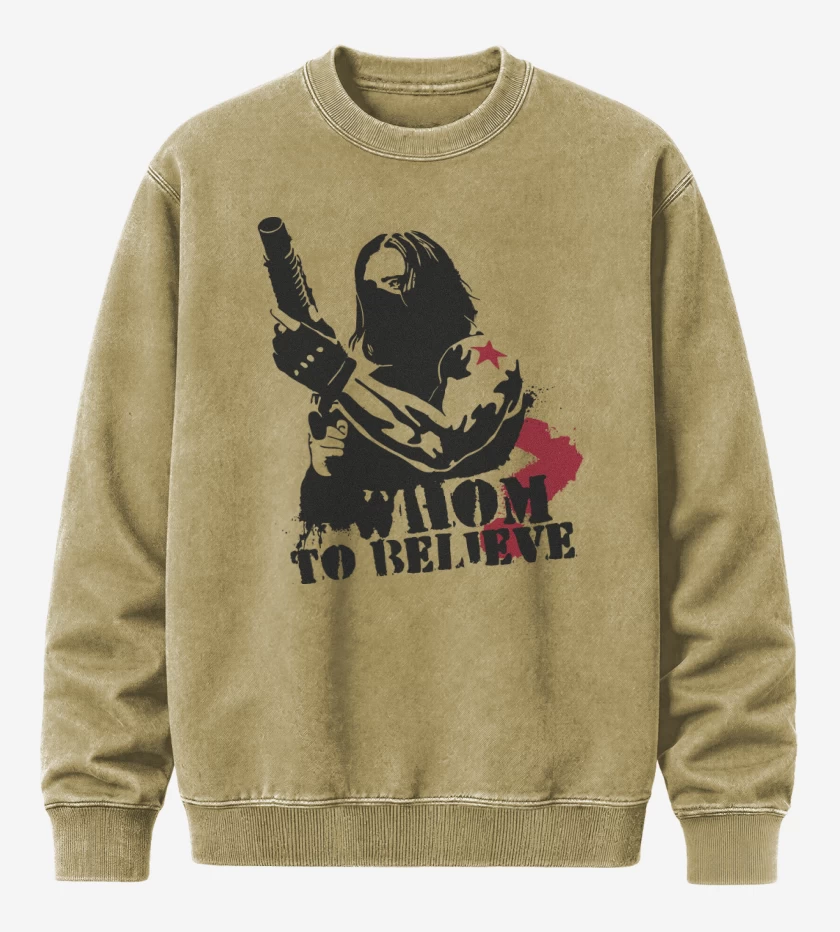 Poleron Polo Acid Wash Beige de Whom to believe