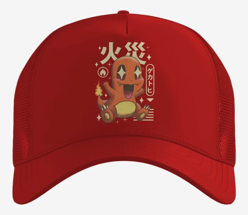 Gorro Charmander Kawaii