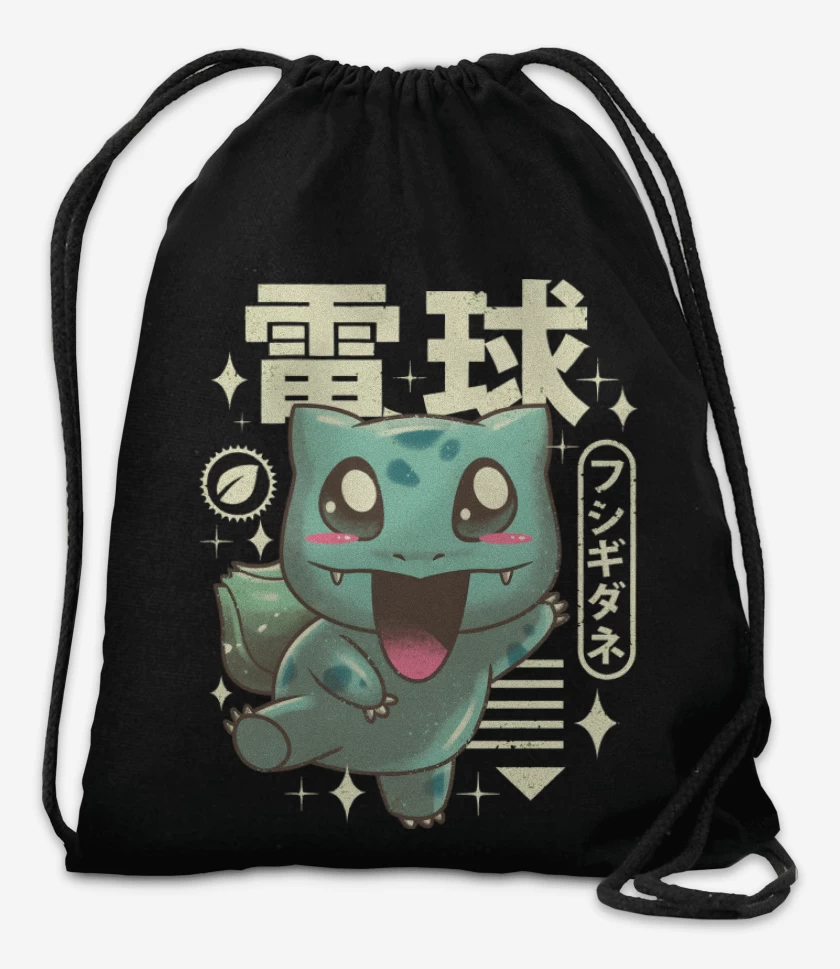 Mochila Bulbasaur Kawaii