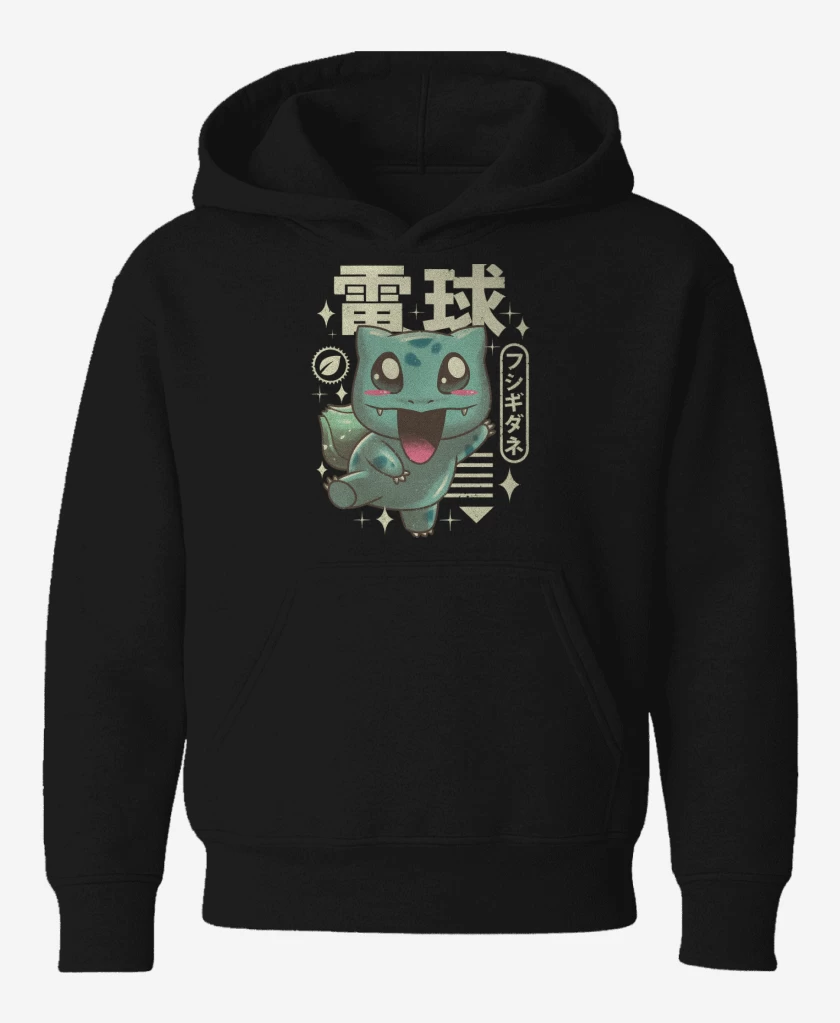 Poleron de niño Bulbasaur Kawaii