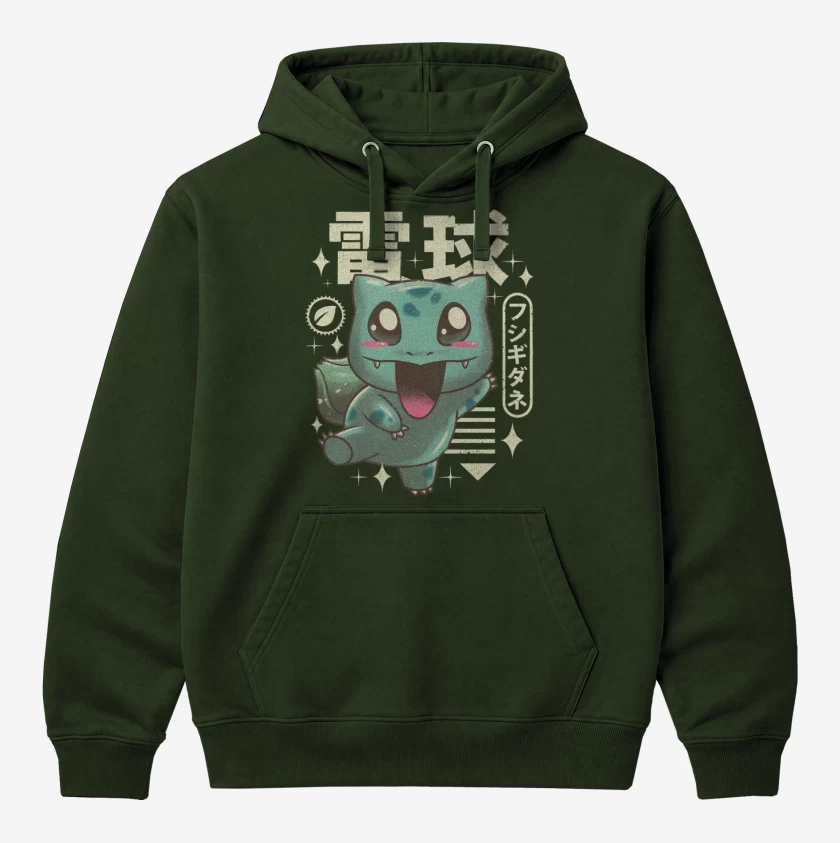 Polerón Canguro Bulbasaur Kawaii