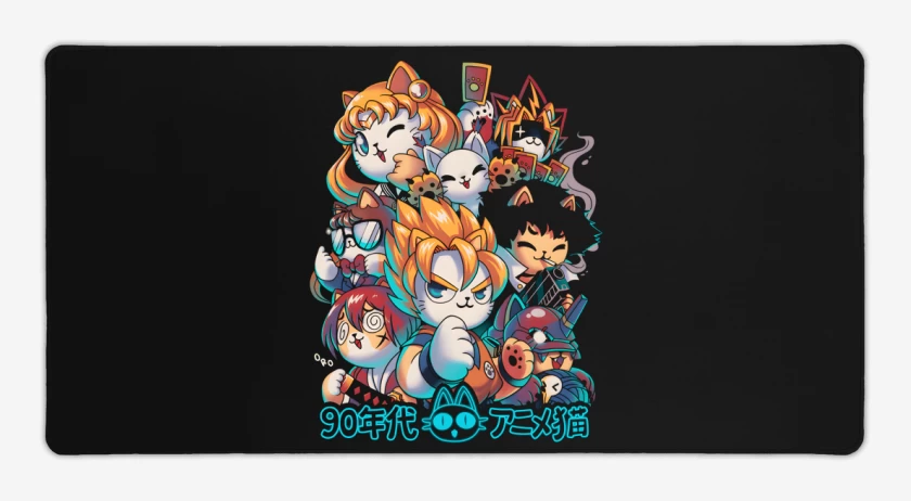 Mouse pad Gamer Neko Kawaii Anime