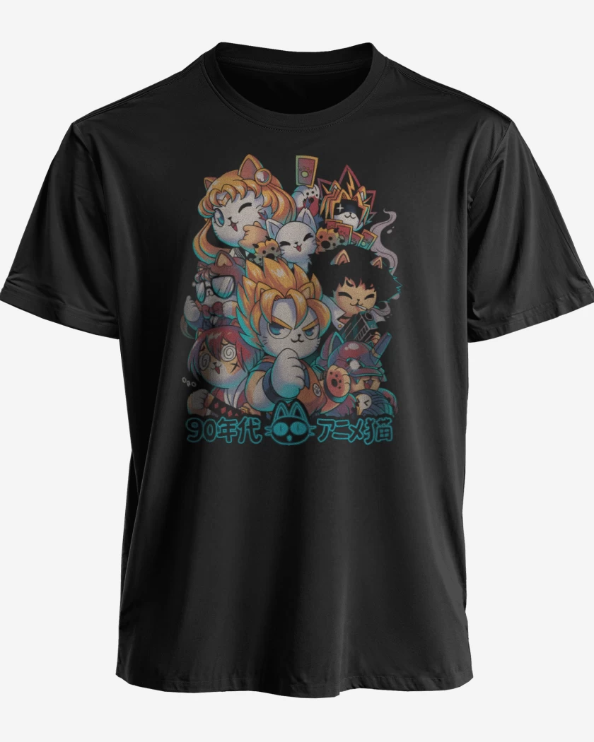Polera Neko Kawaii Anime