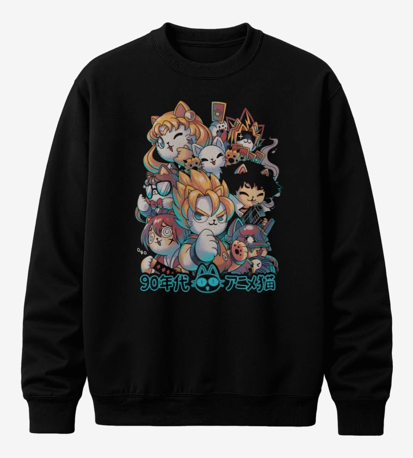 Poleron polo Neko Kawaii Anime