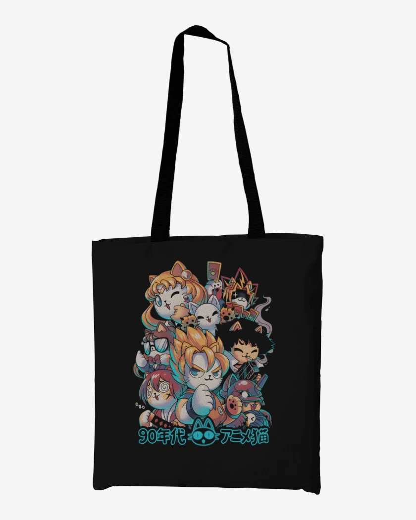 Totebag Neko Kawaii Anime